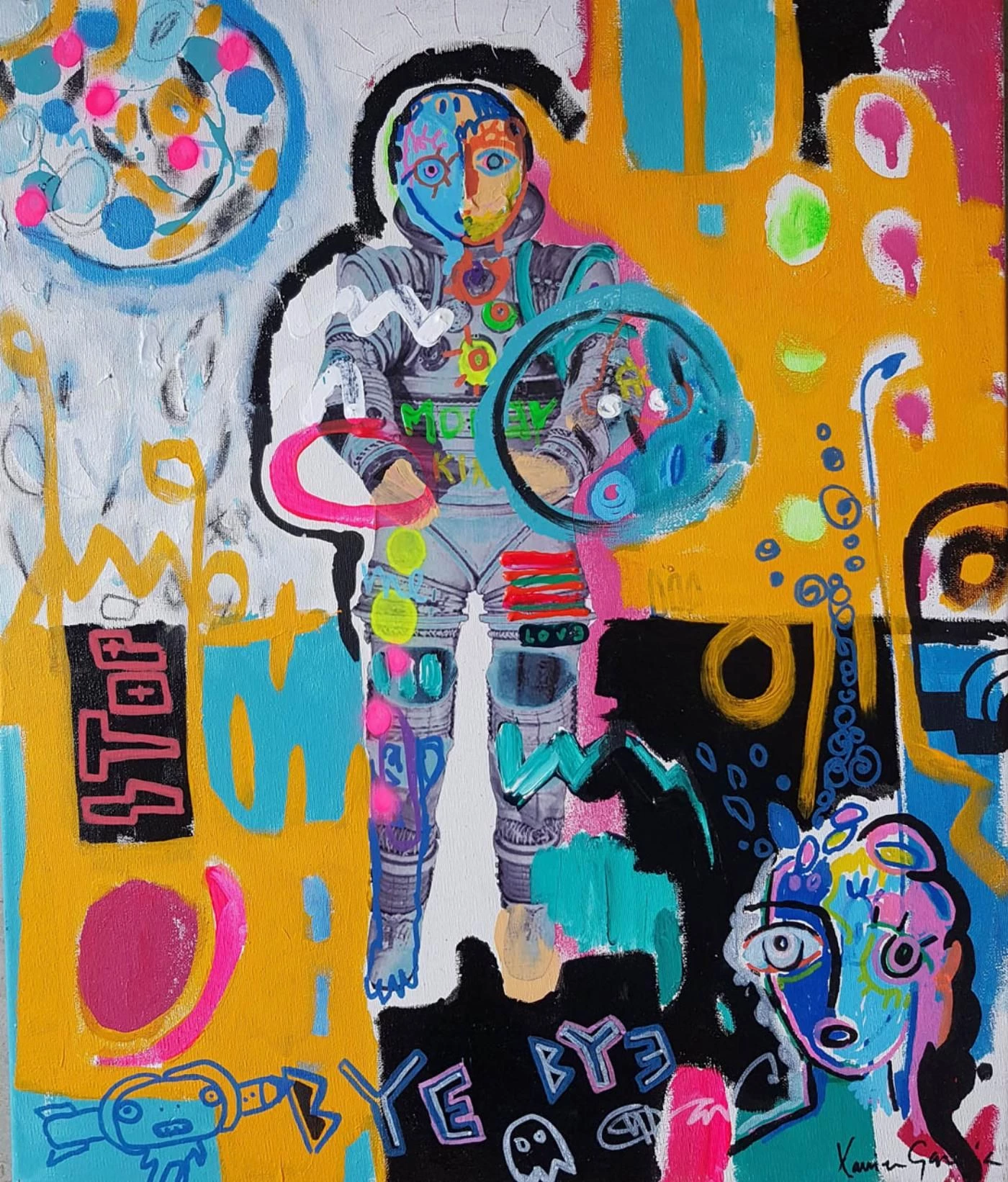 Man on the moon Bye | Xavi Garcia