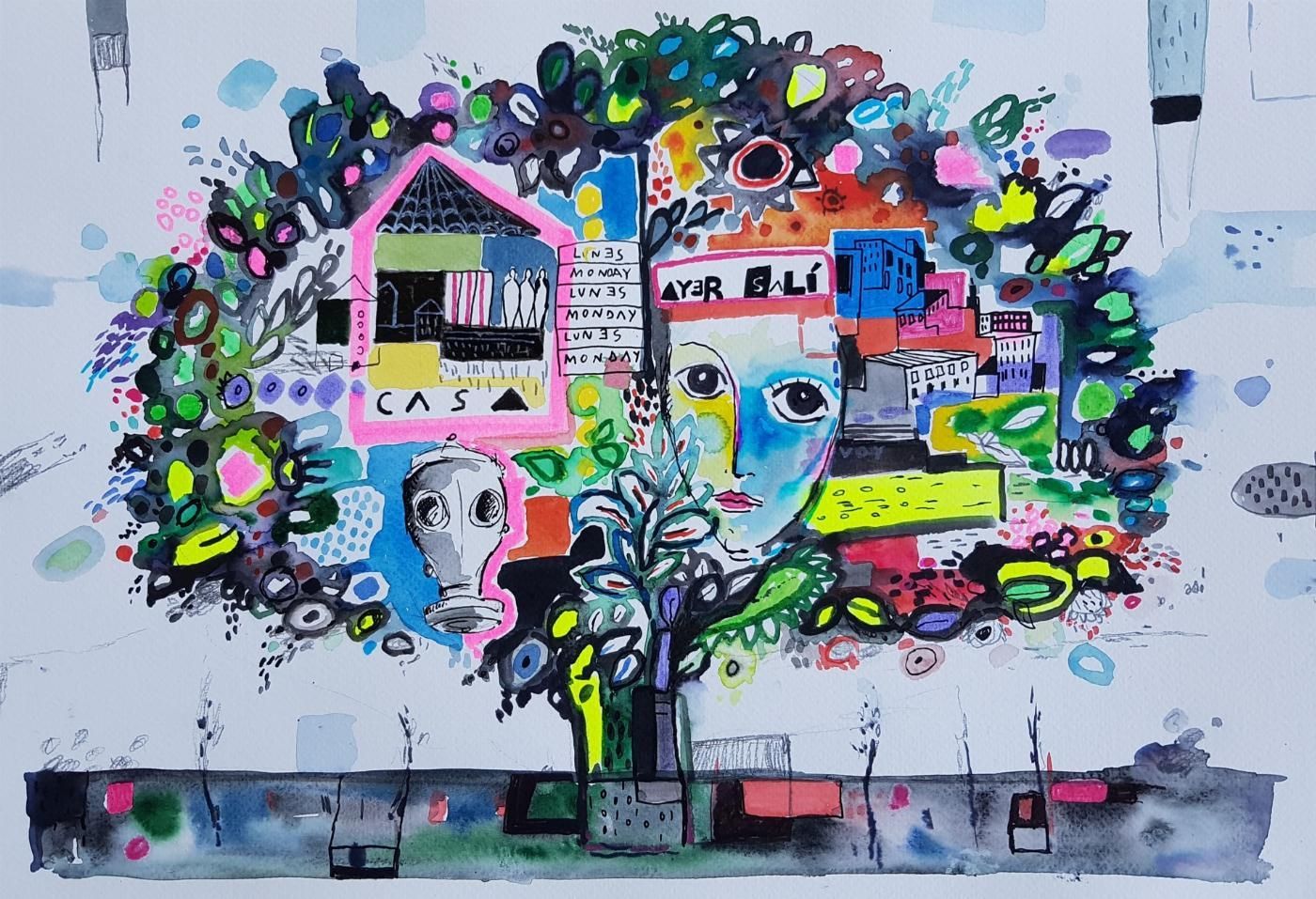 Arbol, ayer salí | Xavi García