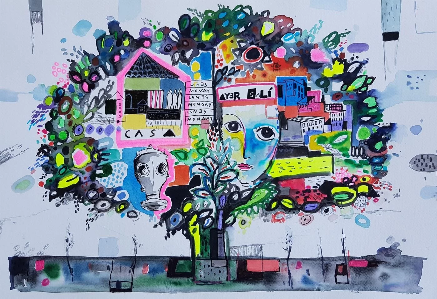 Arbol, ayer salí | Xavi García