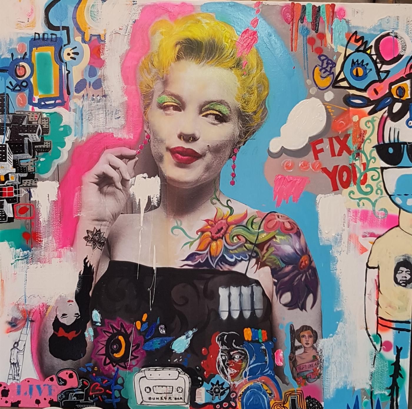 Marilyn Fix you | Xavi García