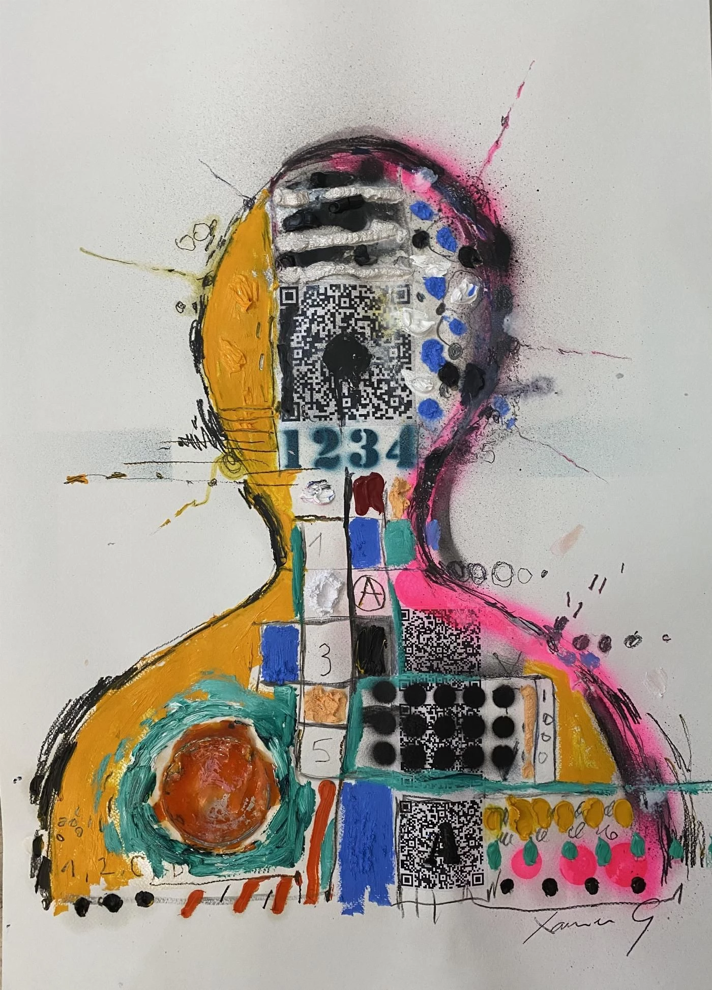Autorretrato (QR, TV) | Xavi Garcia