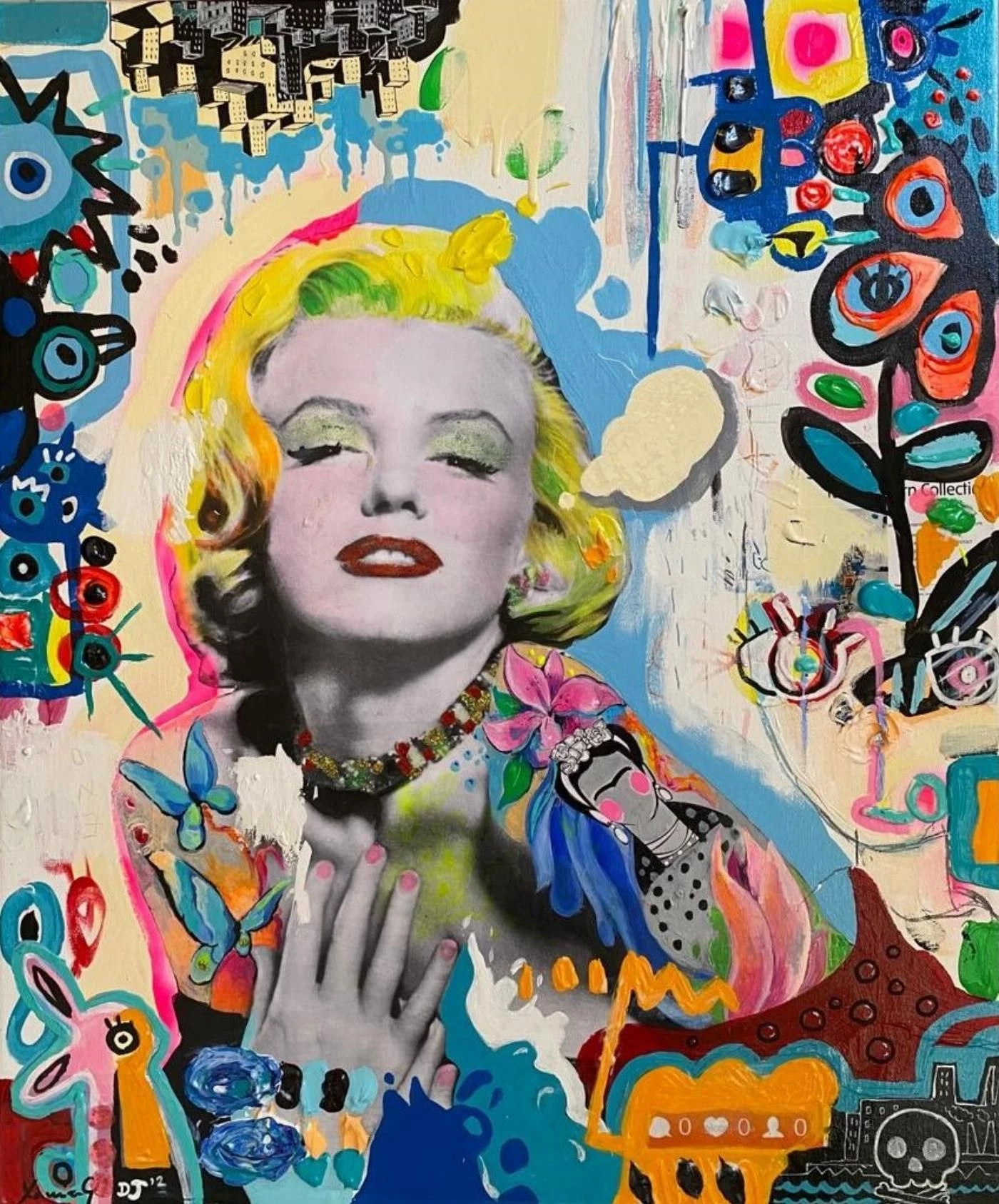 Marilyn con Frida | Xavi García