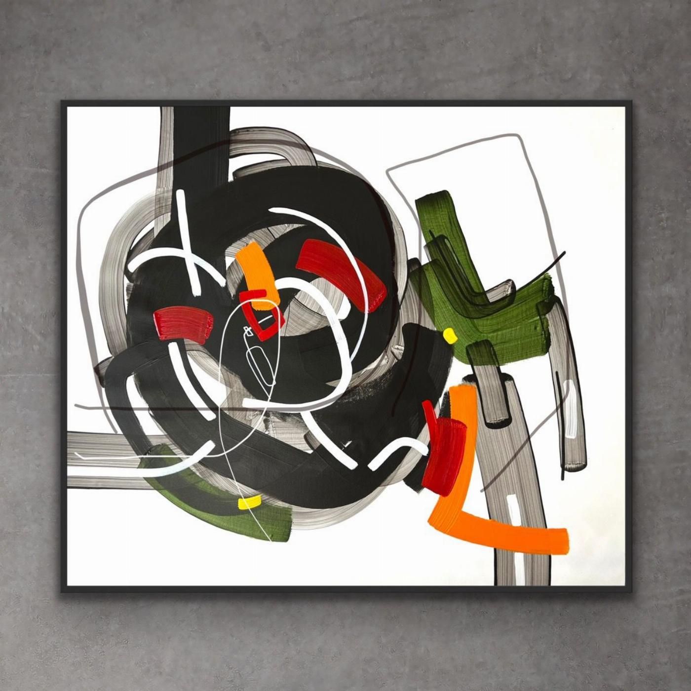 Overlapping strokes II | Maria Jose Benvenuto