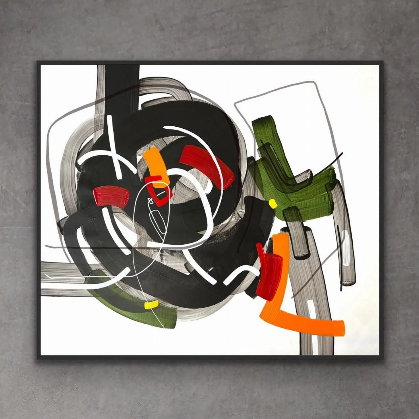 Overlapping strokes II | Maria Jose Benvenuto