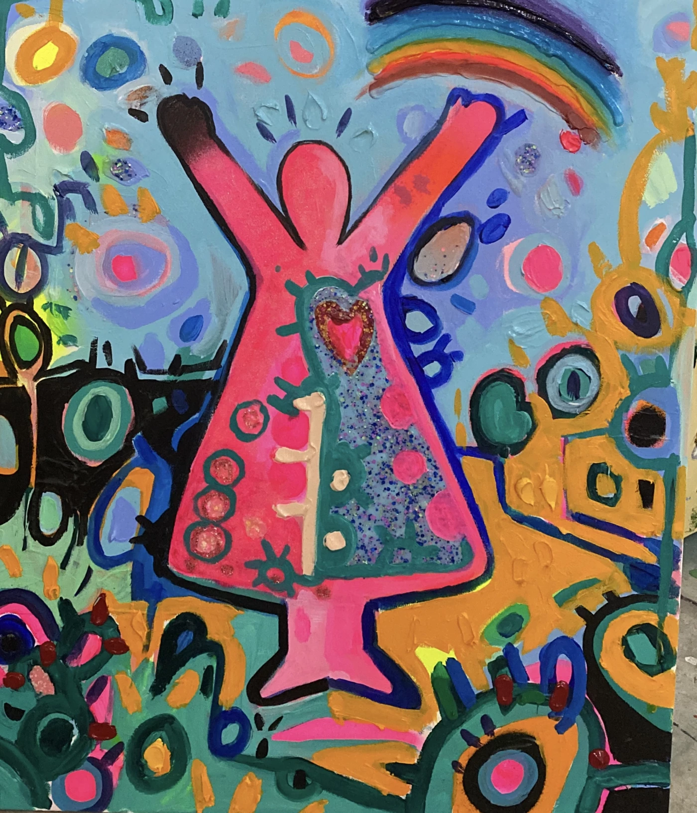 Niña con arcoíris | Xavi García