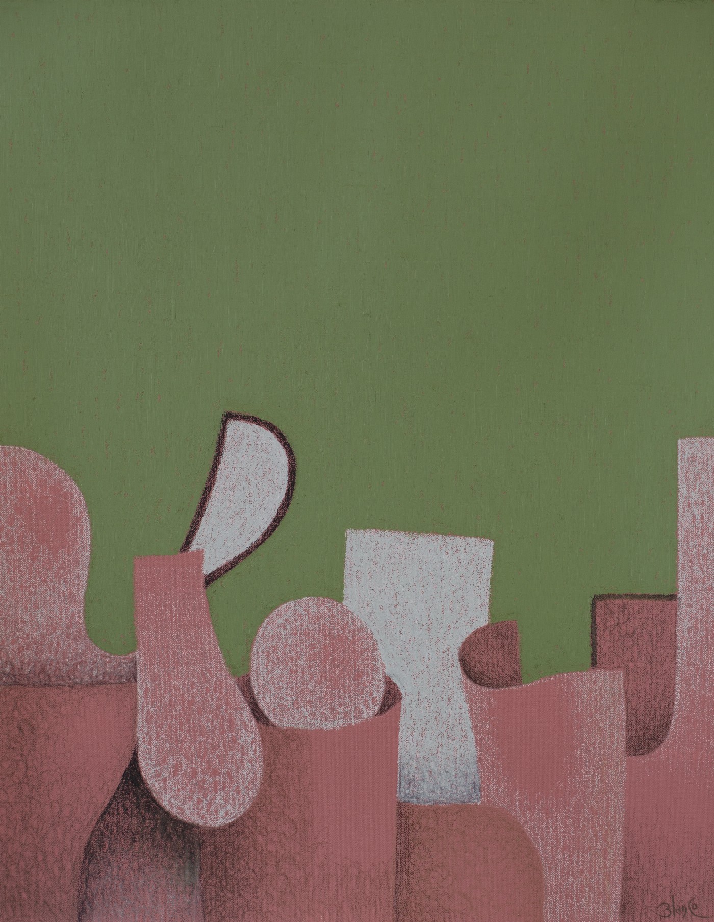 Green shapes