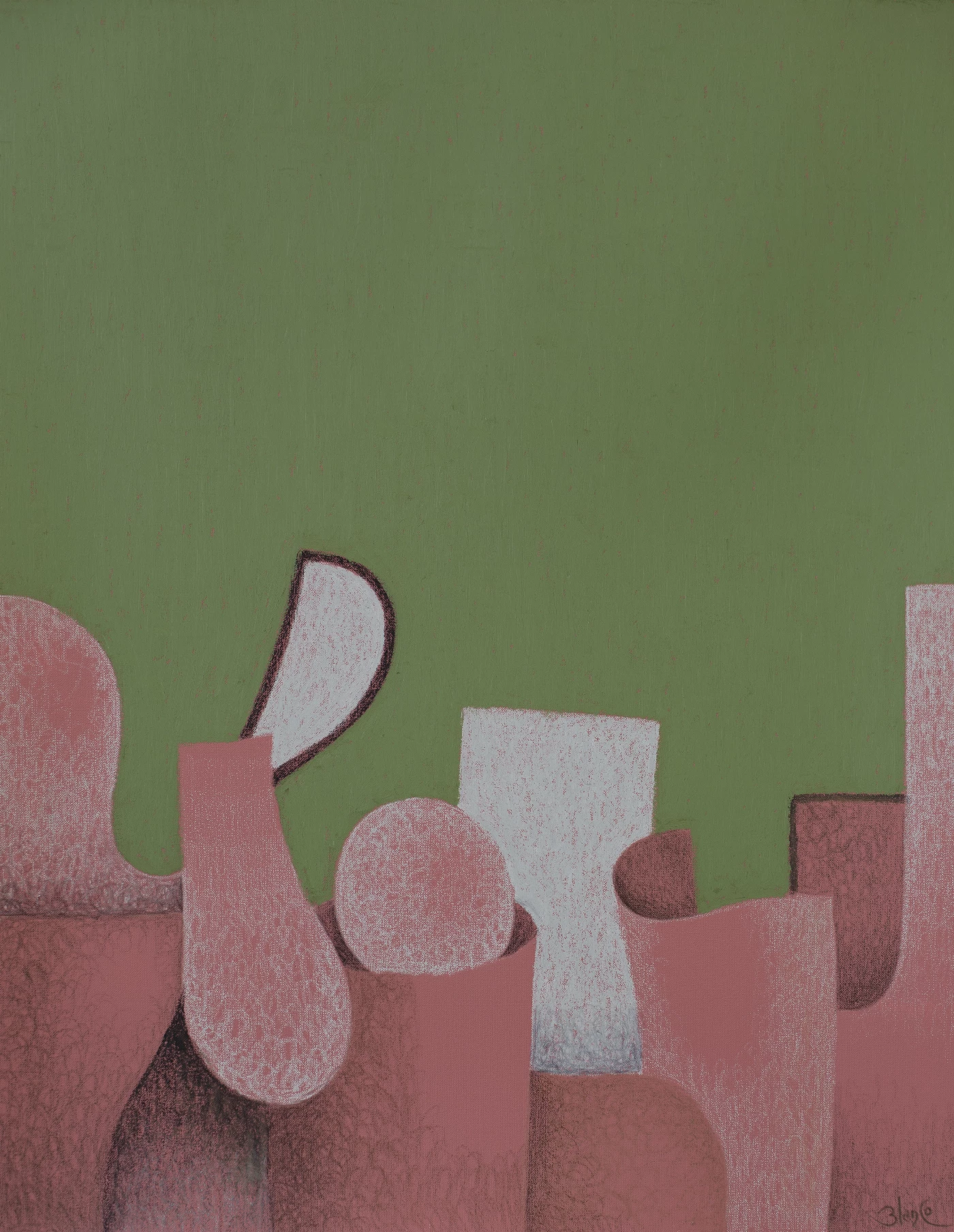 Green shapes
