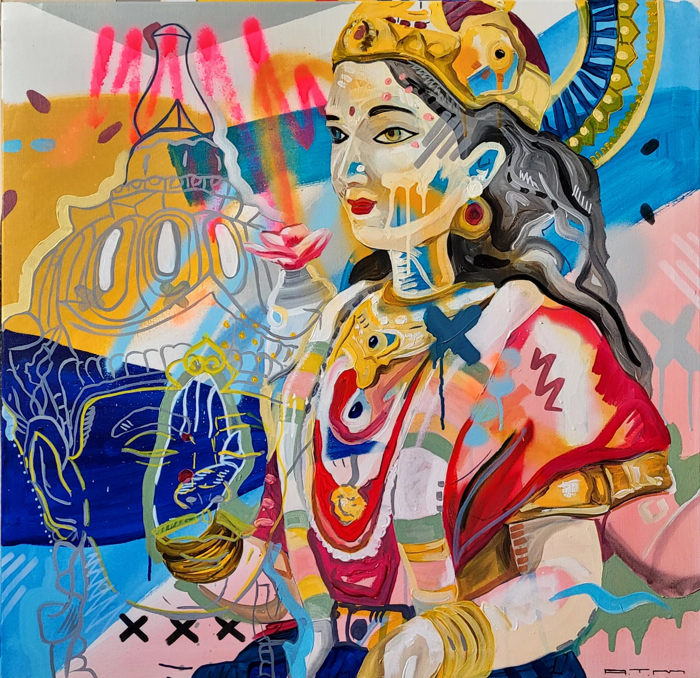 Vishnu y lakshmi