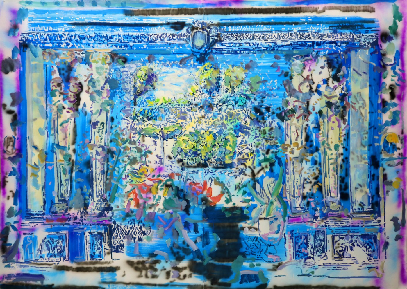 Blue gate | Armando Rabadán