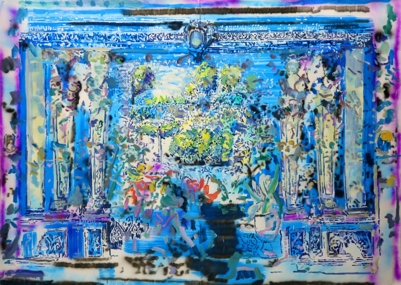 Blue gate | Armando Rabadán