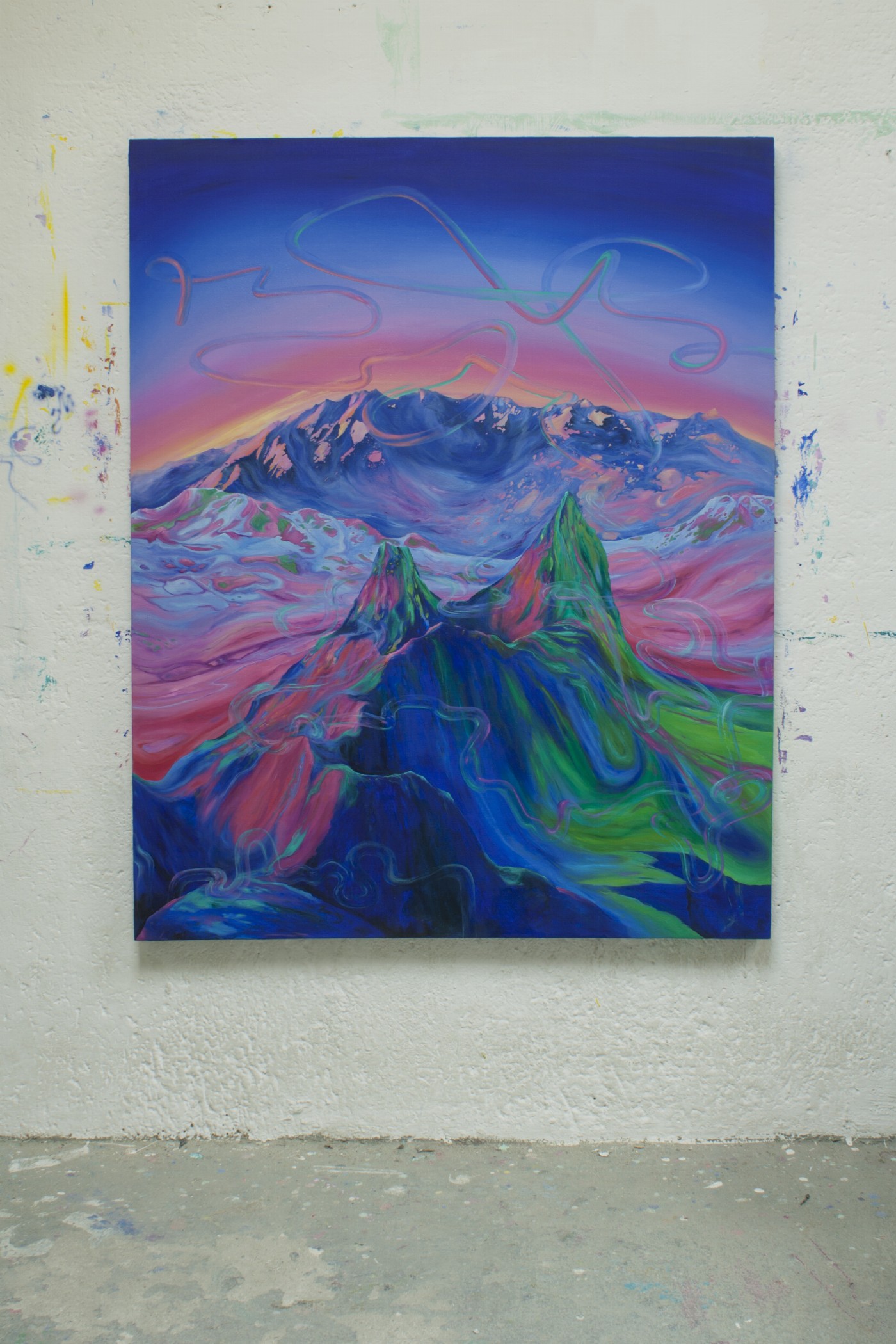 Messy sunset