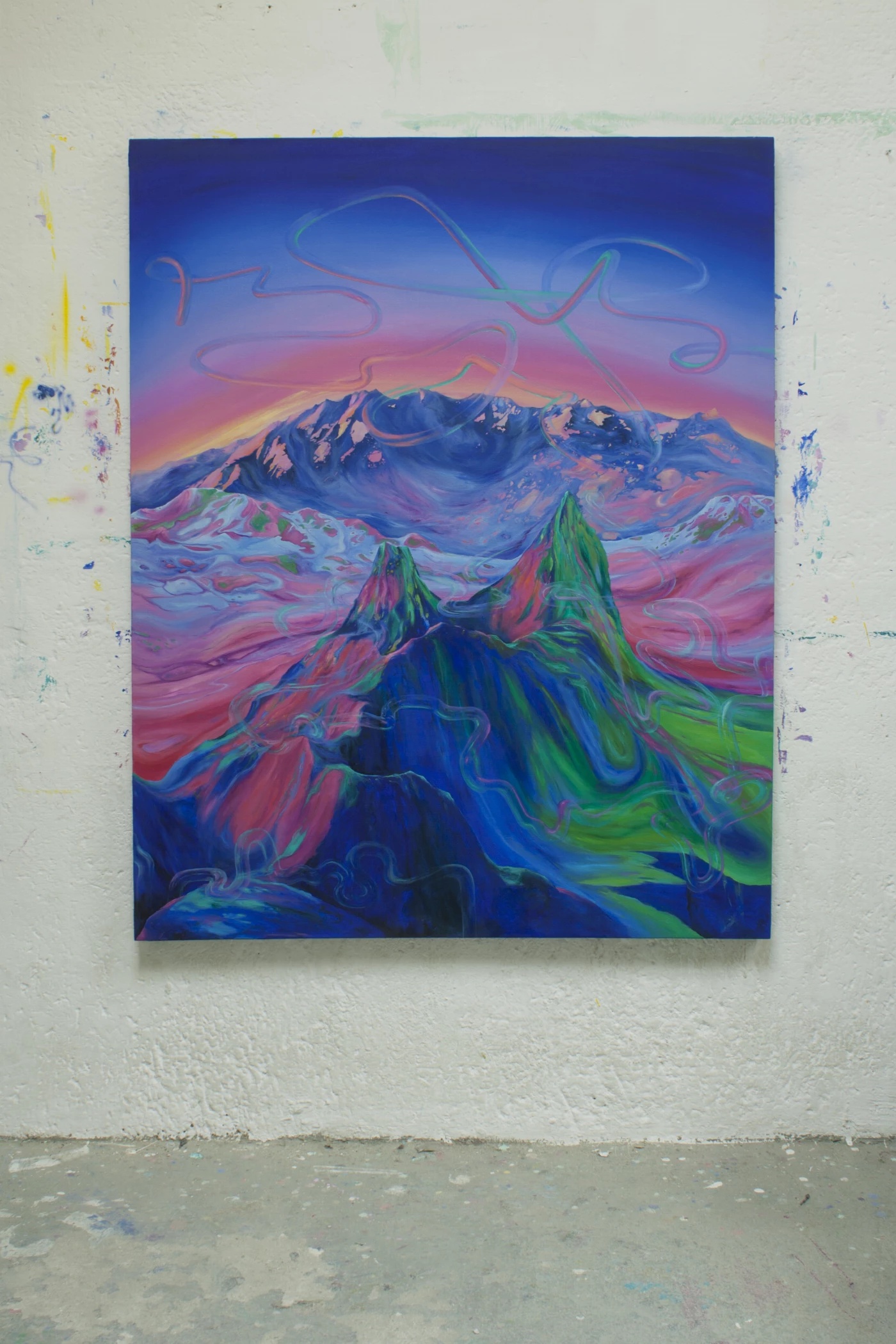Messy sunset