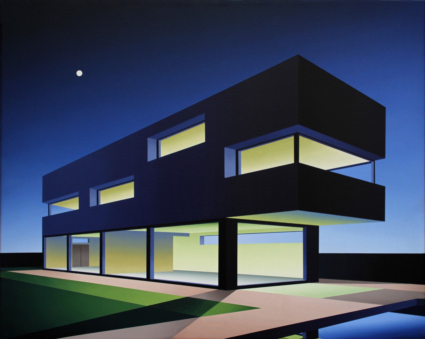 Cálido nocturno azul | Illán Arguello