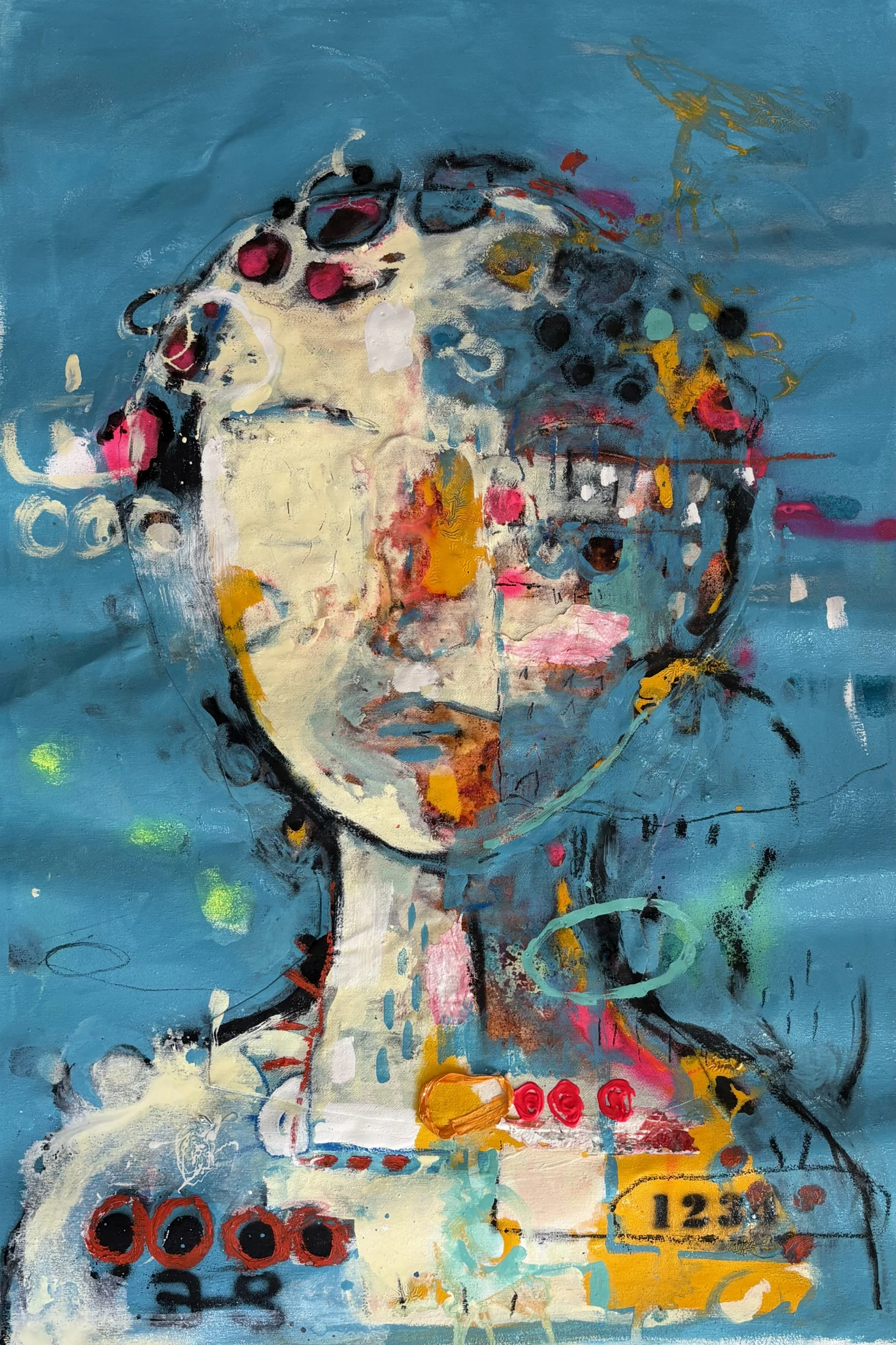 Autoportrait bleu | Xavi Garcia 