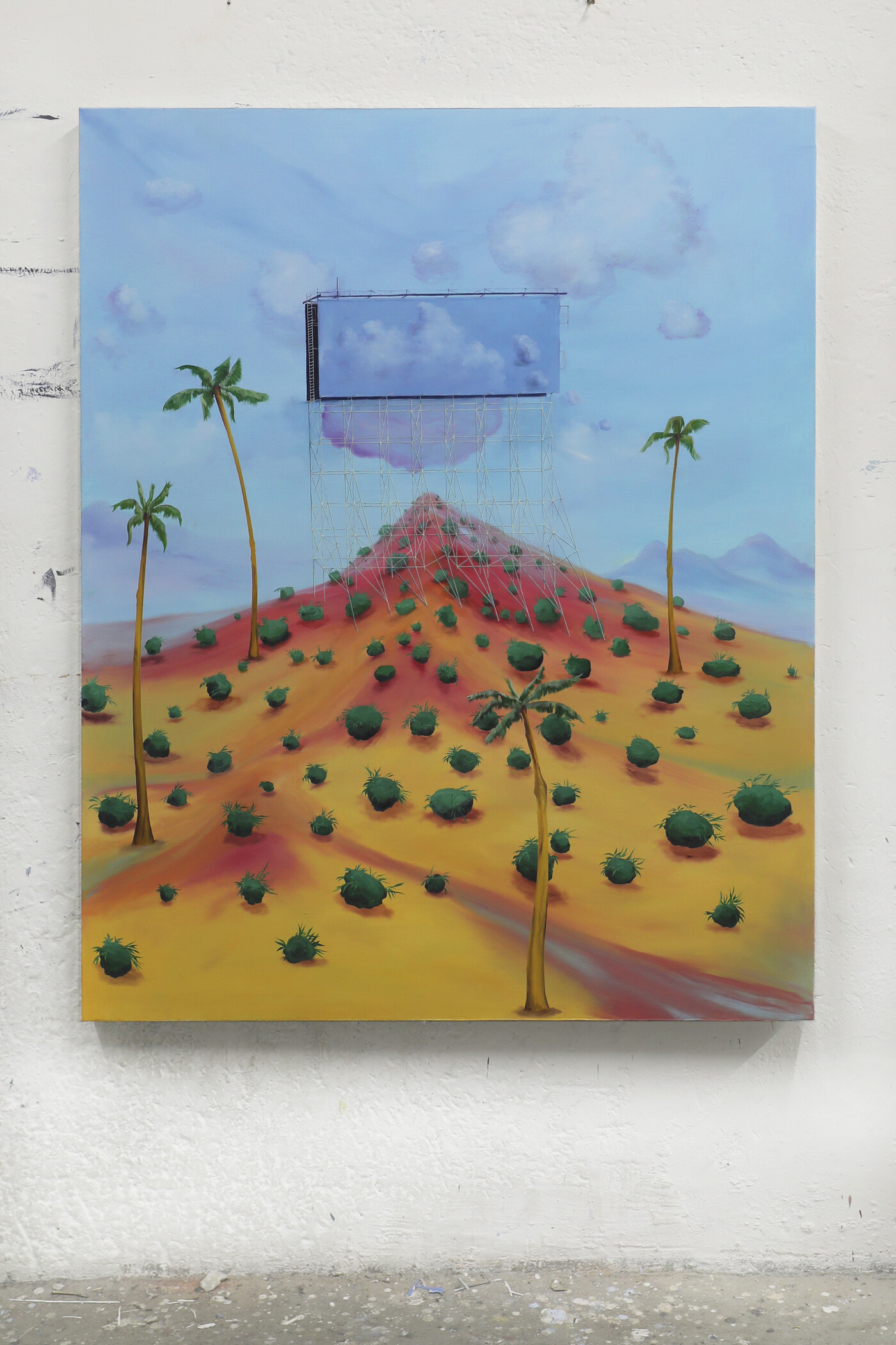 Cartel para una nube