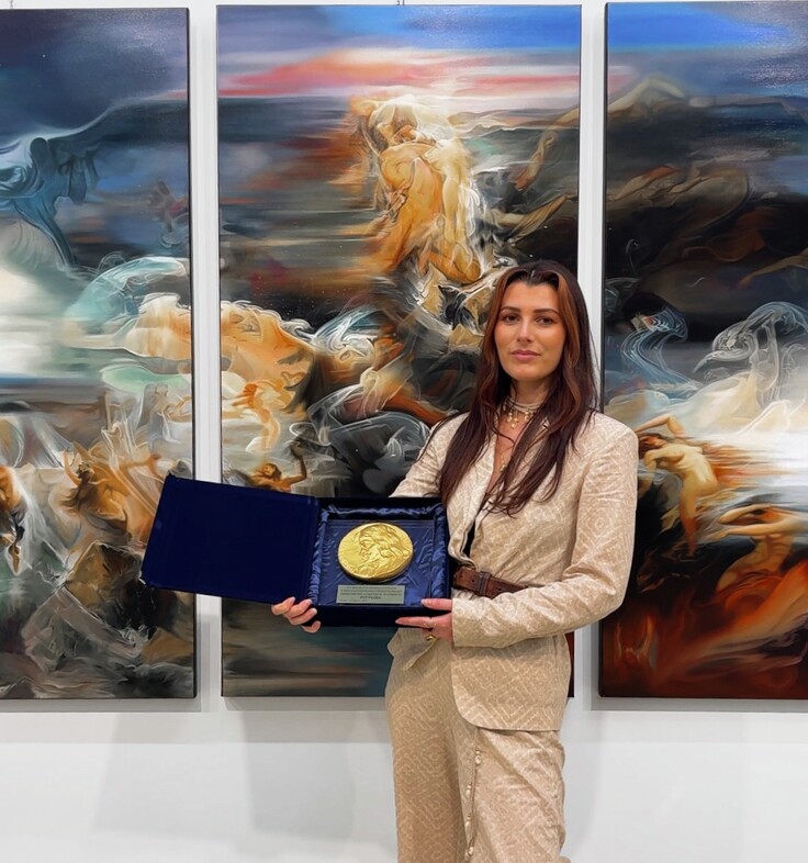 Bienal de Florencia (Ganadora del primer premio de pintura Lorenzo il Magnifico).