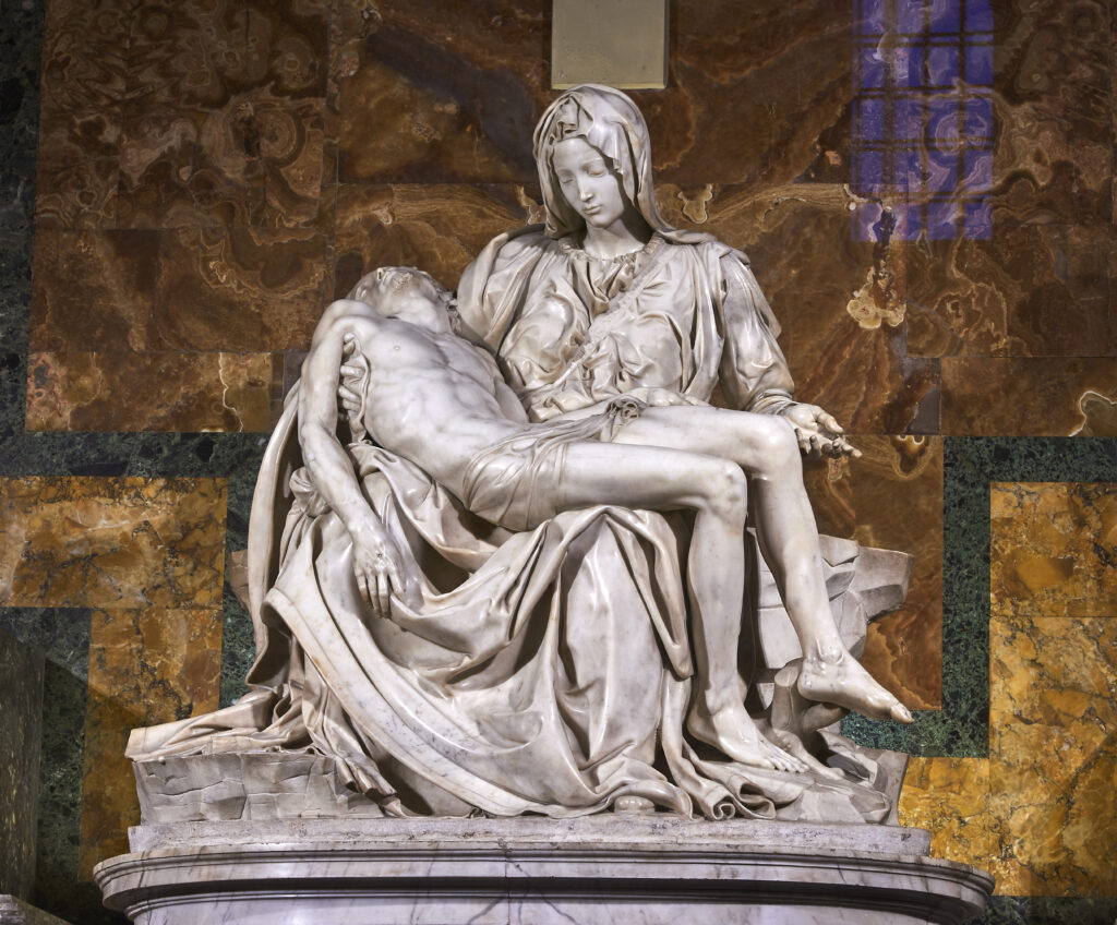 escultura la Piedad de miguel angel