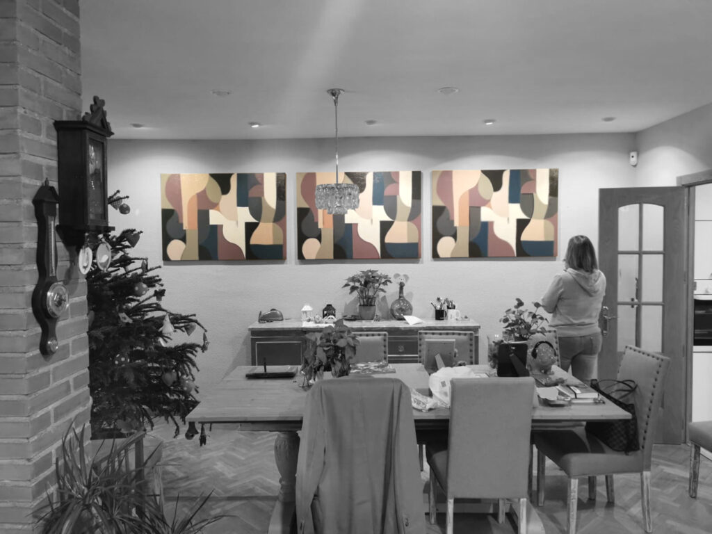 decorar con cuadros el comedor