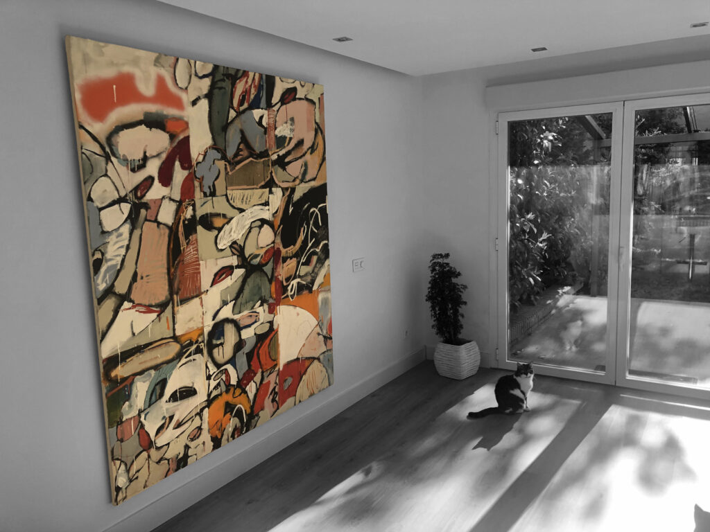 decora con cuadros la entrada de tu hogar