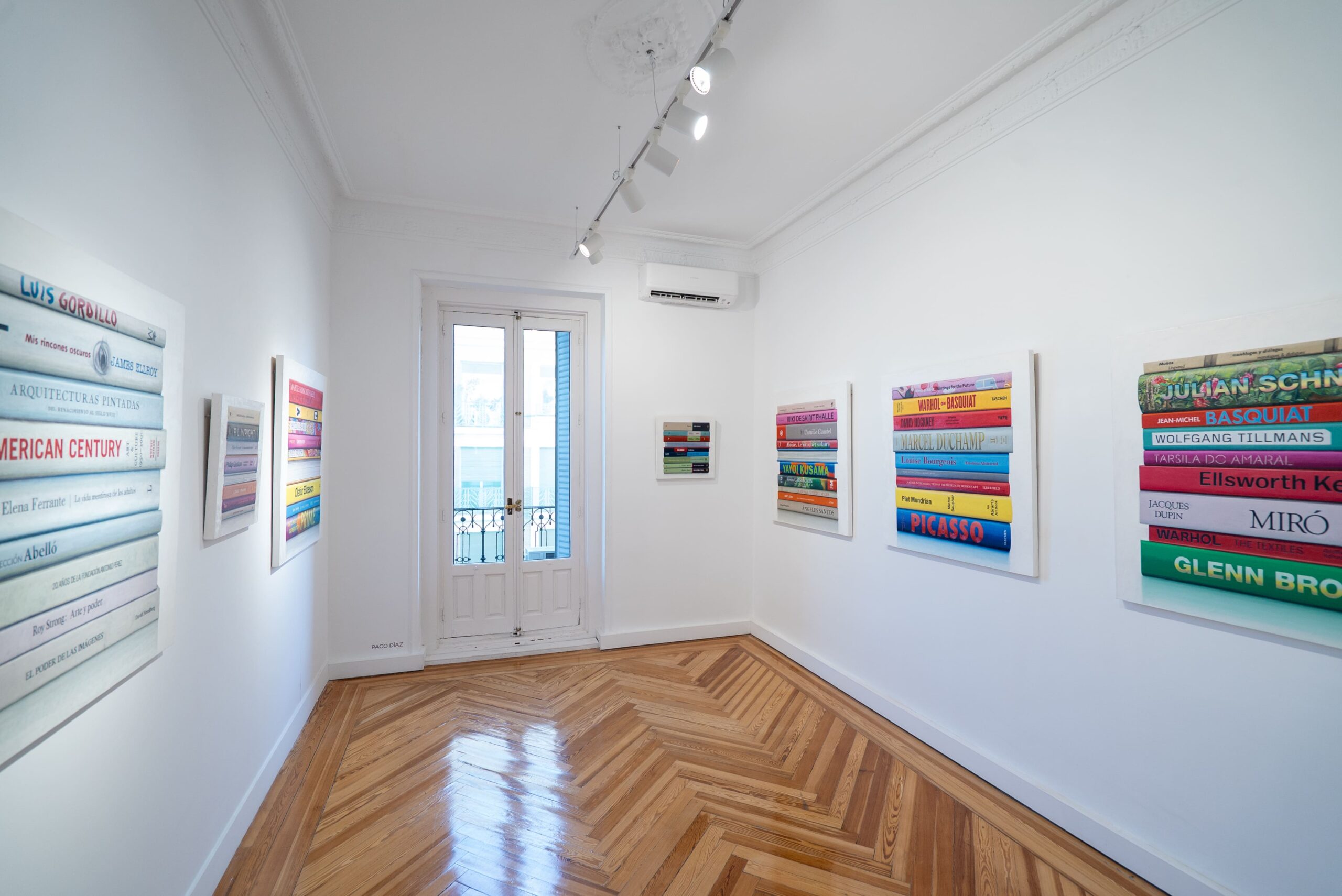 Serie Books de Paco Díaz en S Gallery Madrid, 2025