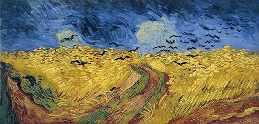 Trigal con cuervos | Vincent Van Gogh