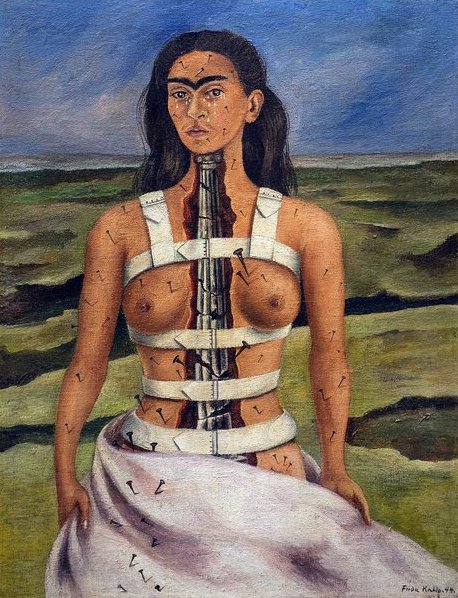 La columna rota | Frida Khalo
