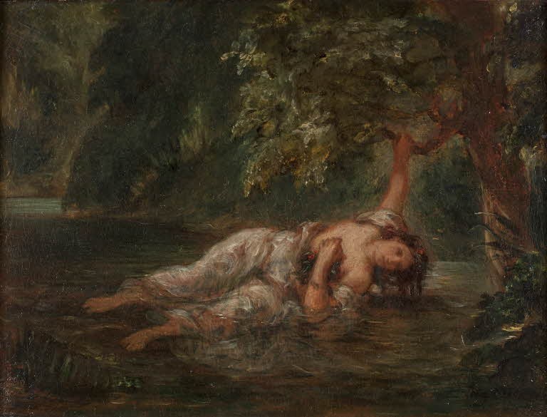 The Death of Ophelia | Eugène Delacroix