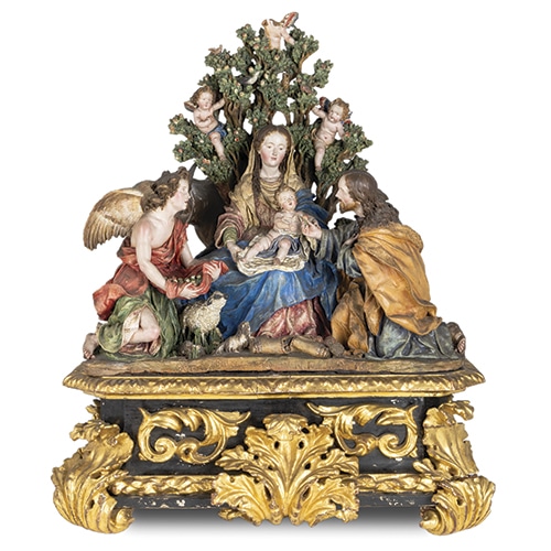 El Descanso en la huida a Egipto | La Roldana