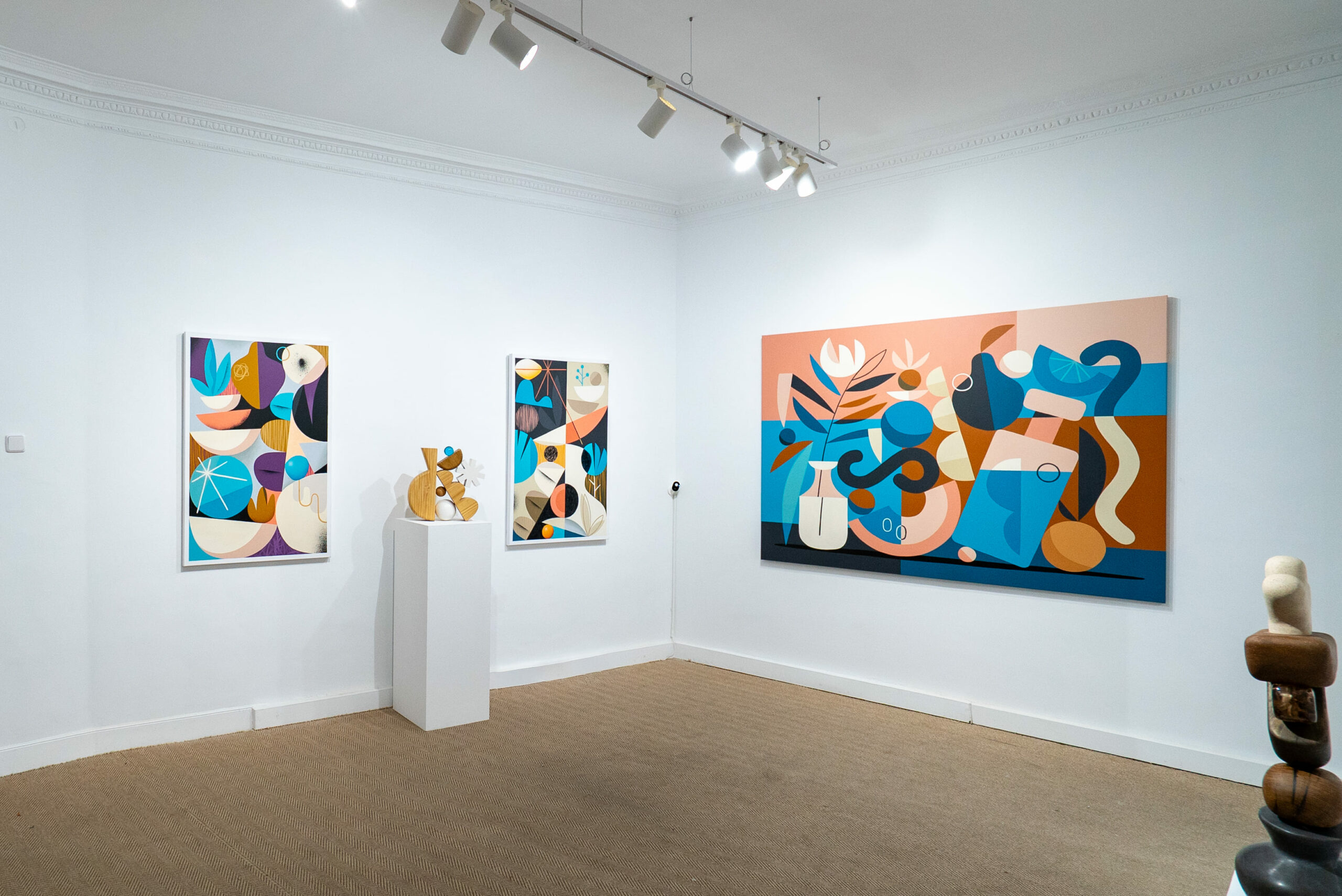 Sala de Rubén Sánchez | Chromatic Structures | S Gallery Madrid