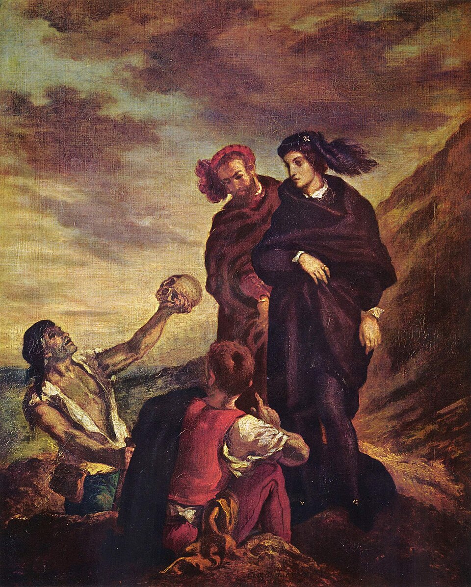 Hamlet and Horatio in the Graveyard | Eugène Delacroix