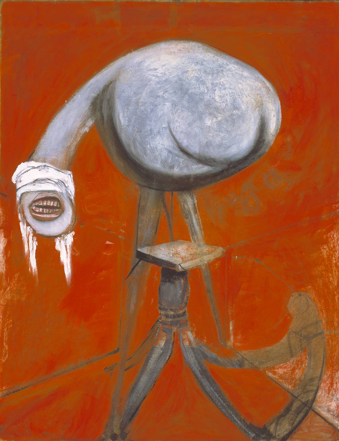 Three Studies for Figures at the Base of a Crucifixion | Francis Bacon